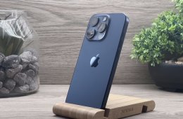 iPhone 15 Pro Blue Titanium 256GB 2 ÉV Garanciával Számlával Aksi 94%