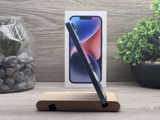 Hibátlan iPhone 14 Blue 256GB 2 ÉV Garanciával Számlával