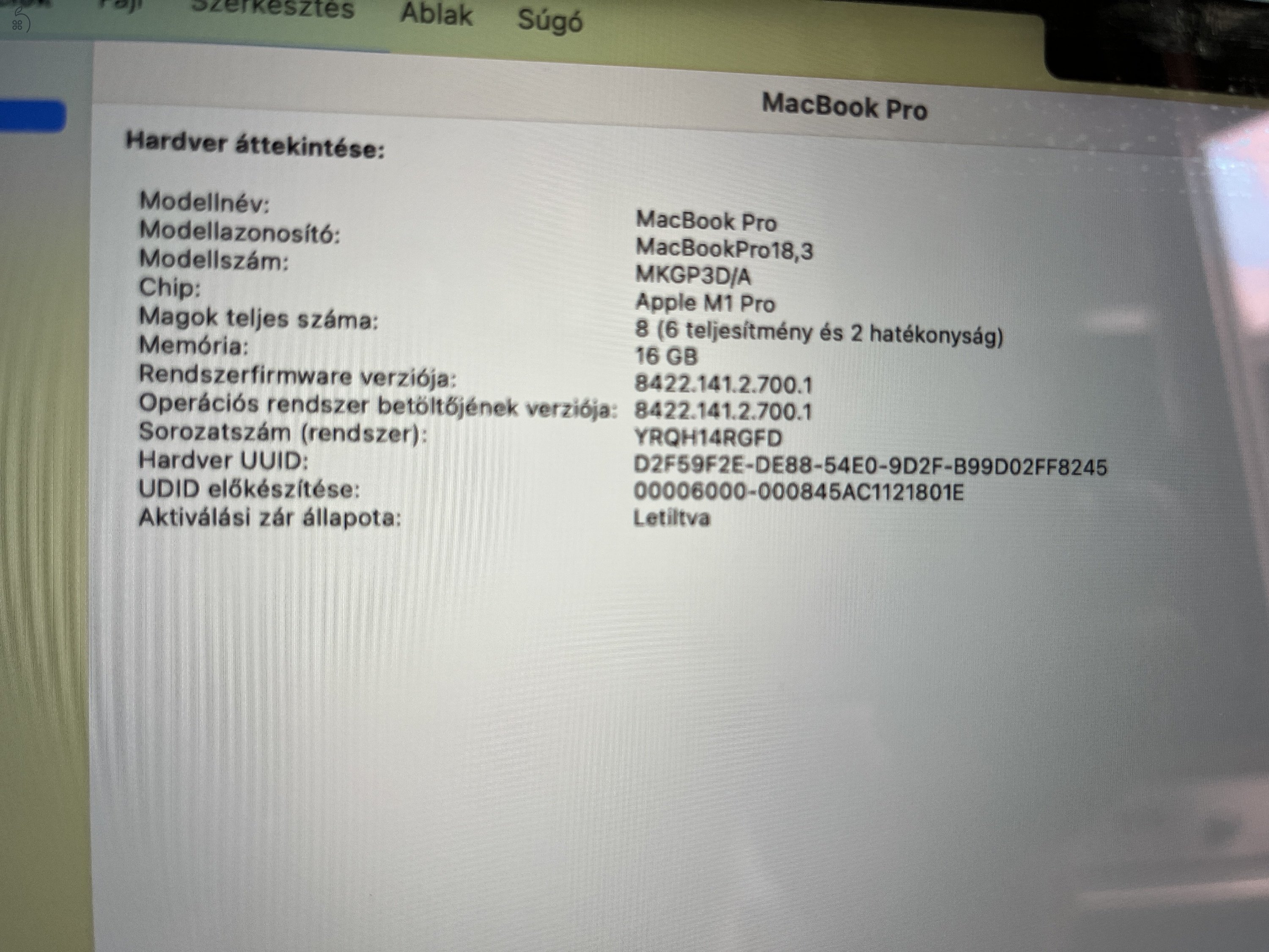 MACBOOK PRO 2021 14.2