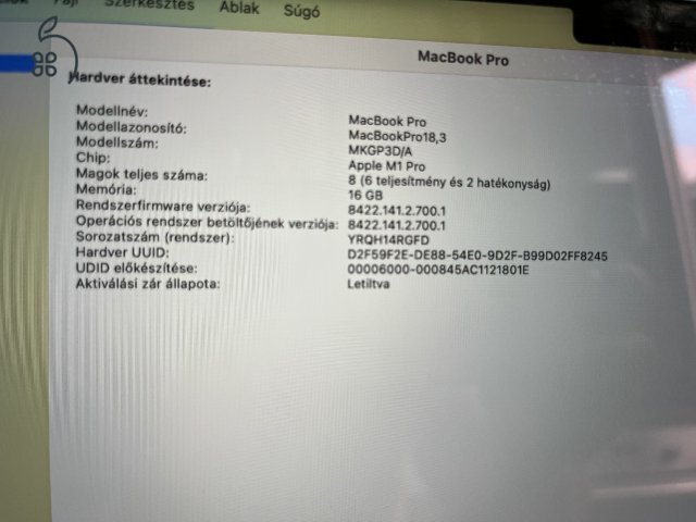 MACBOOK PRO 2021 14.2