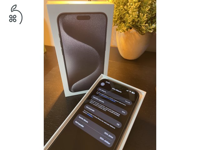 Apple iPhone 15 Pro Max 256GB Fekete Titán