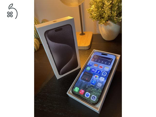 Apple iPhone 15 Pro Max 256GB Fekete Titán