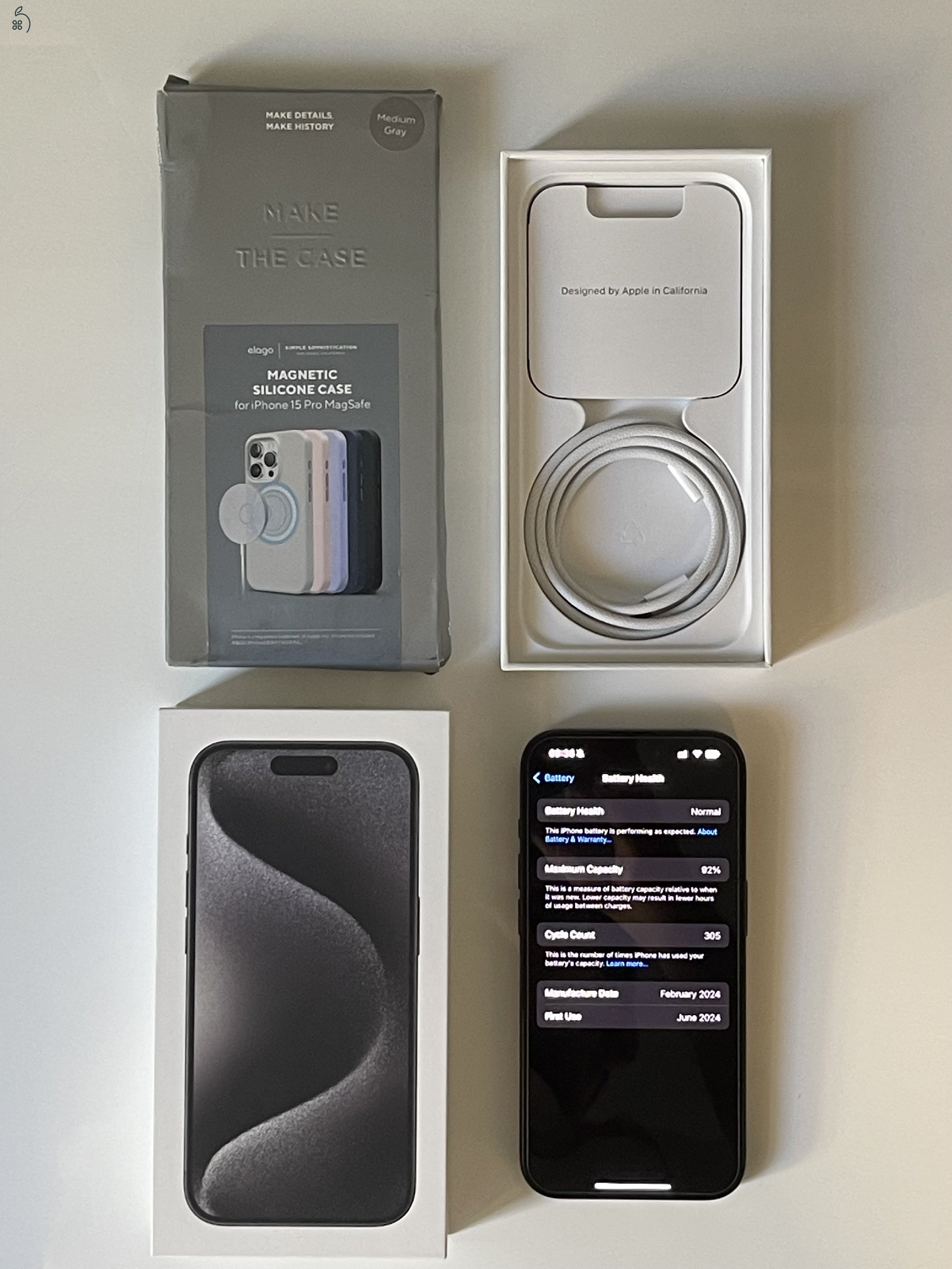 iPhone 15 Pro 2027 júniusig garanciális kártyafüggetlen