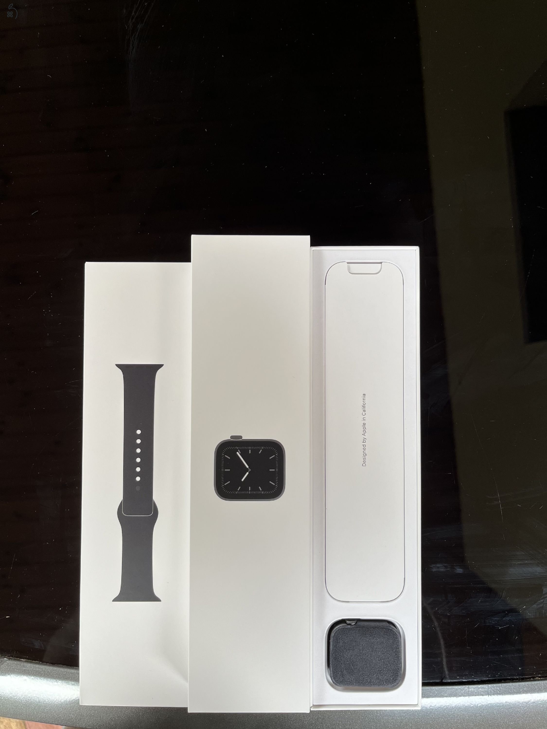 Apple Watch Series 5//44mm//Space gray//Aluminium case