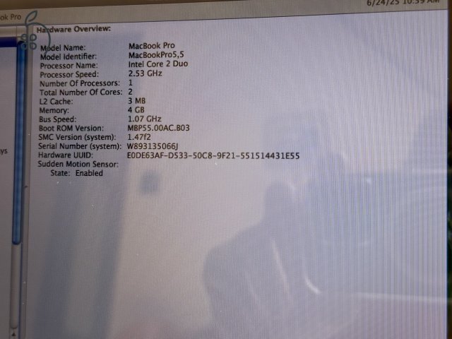 Macbook Pro 5,5 Retina 13