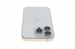 !! 1 ÉV GARANCIA !! Apple iPhone 15 Pro 128 GB White Titanium 89%
