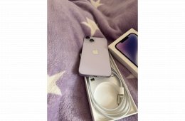 iPhone 14 lila, 128 GB független 