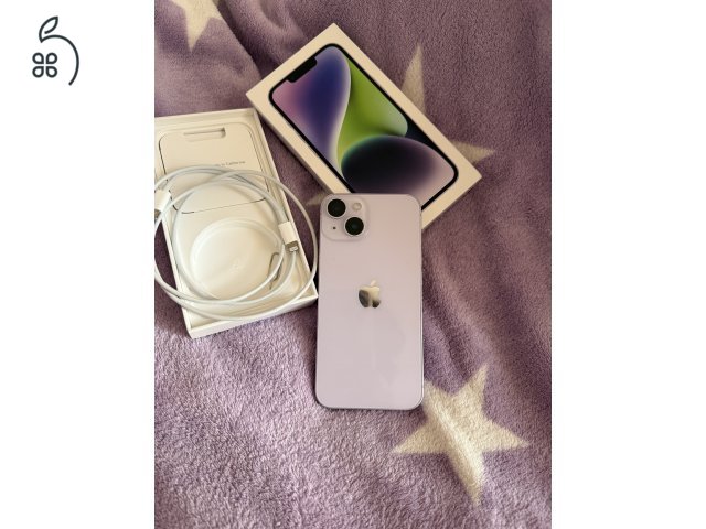 iPhone 14 lila, 128 GB független 