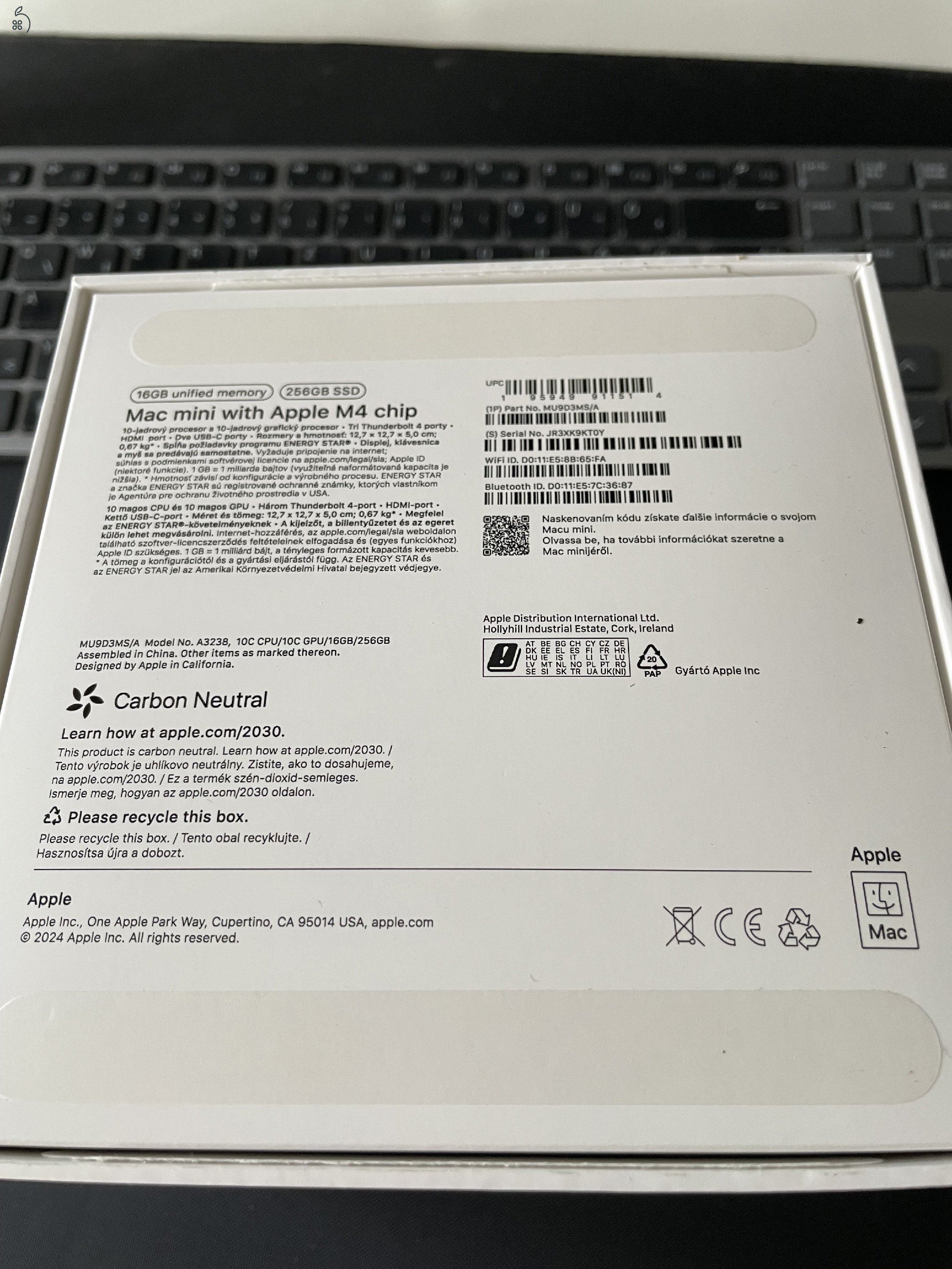 Mac Mini M4 16/256