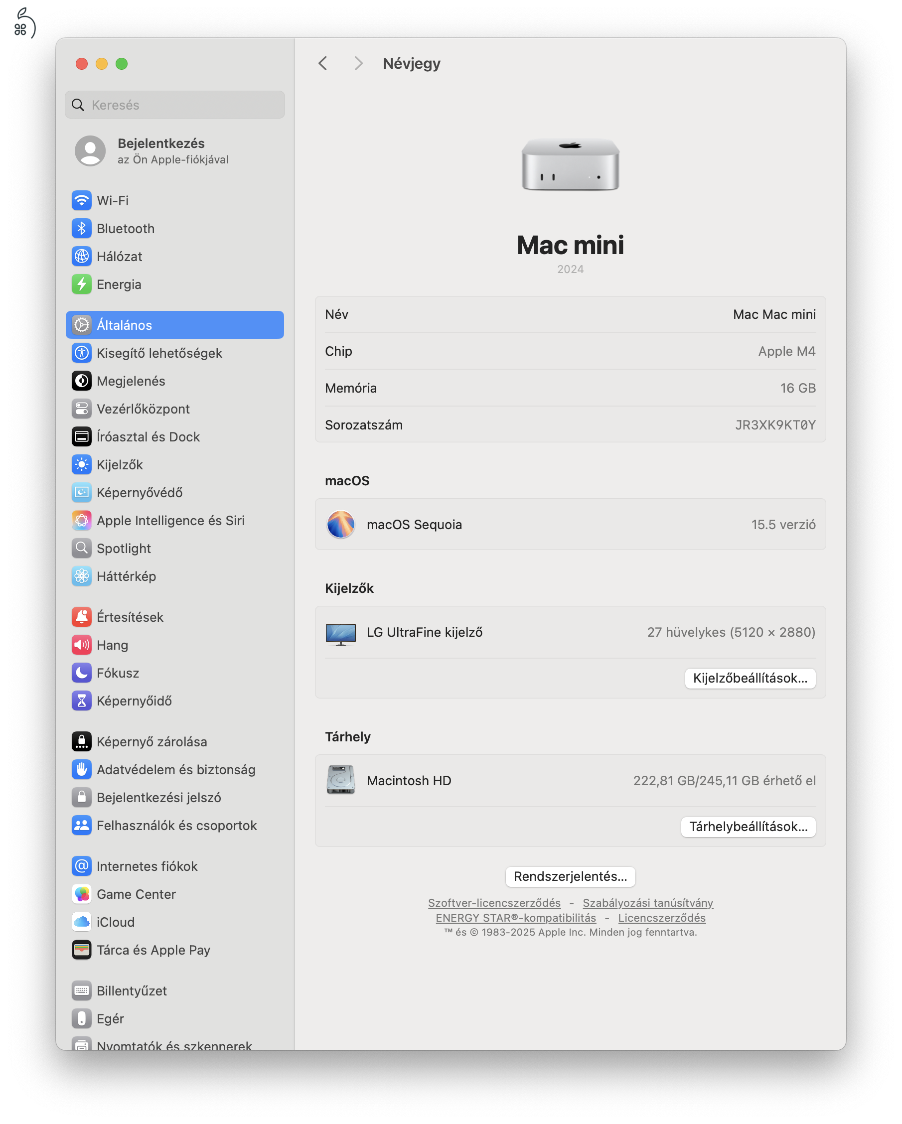 Mac Mini M4 16/256