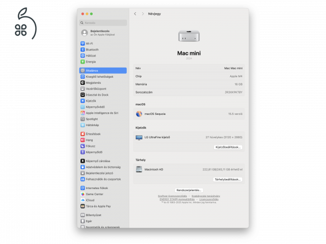 Mac Mini M4 16/256