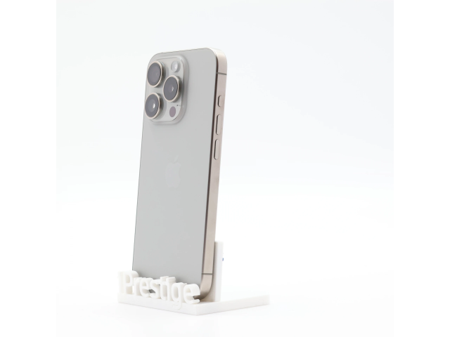 + Ajándékkal és 1 év garanciával! Felújított iPhone 15 Pro 128 GB Natural Titanium