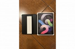 Újszerű-Ipad Air 4 64GB Wi-Fi+Apple pencil 2 gen+Mágneses tok