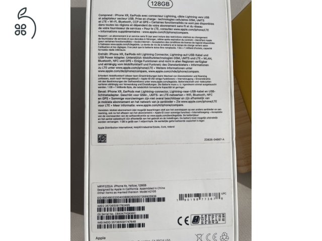 Iphone XR 128 Gb - yellow - model A2105