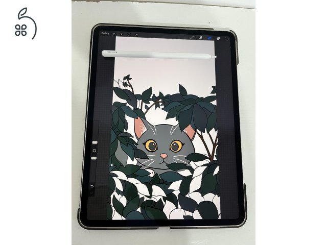 iPad Air 13″ (2024, M2 chip, 128 GB, Wi‑Fi) + Apple Pencil Pro + tokok + billentyűzet