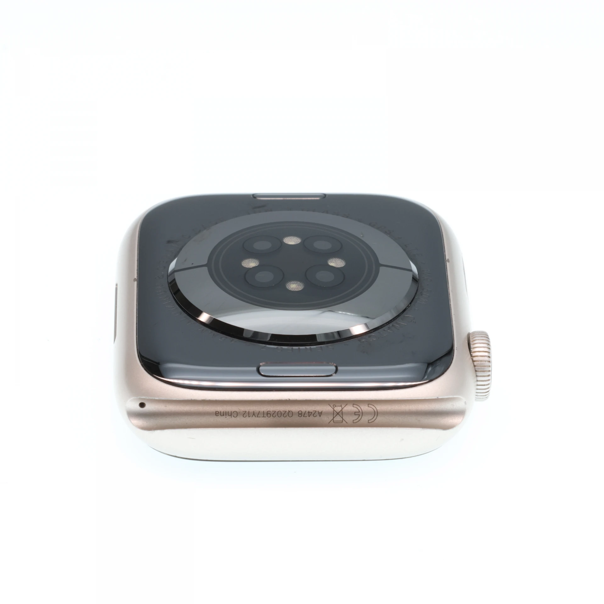!! 1 ÉV GARANCIA !! Apple Watch Series 7 Starlight 100% AKKU 45mm Wifi+Cell