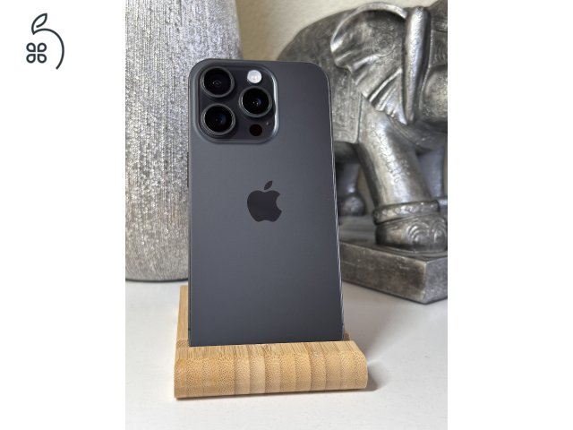 iPhone 15 Pro 128GB Fekete, Független - Garancia, Számla