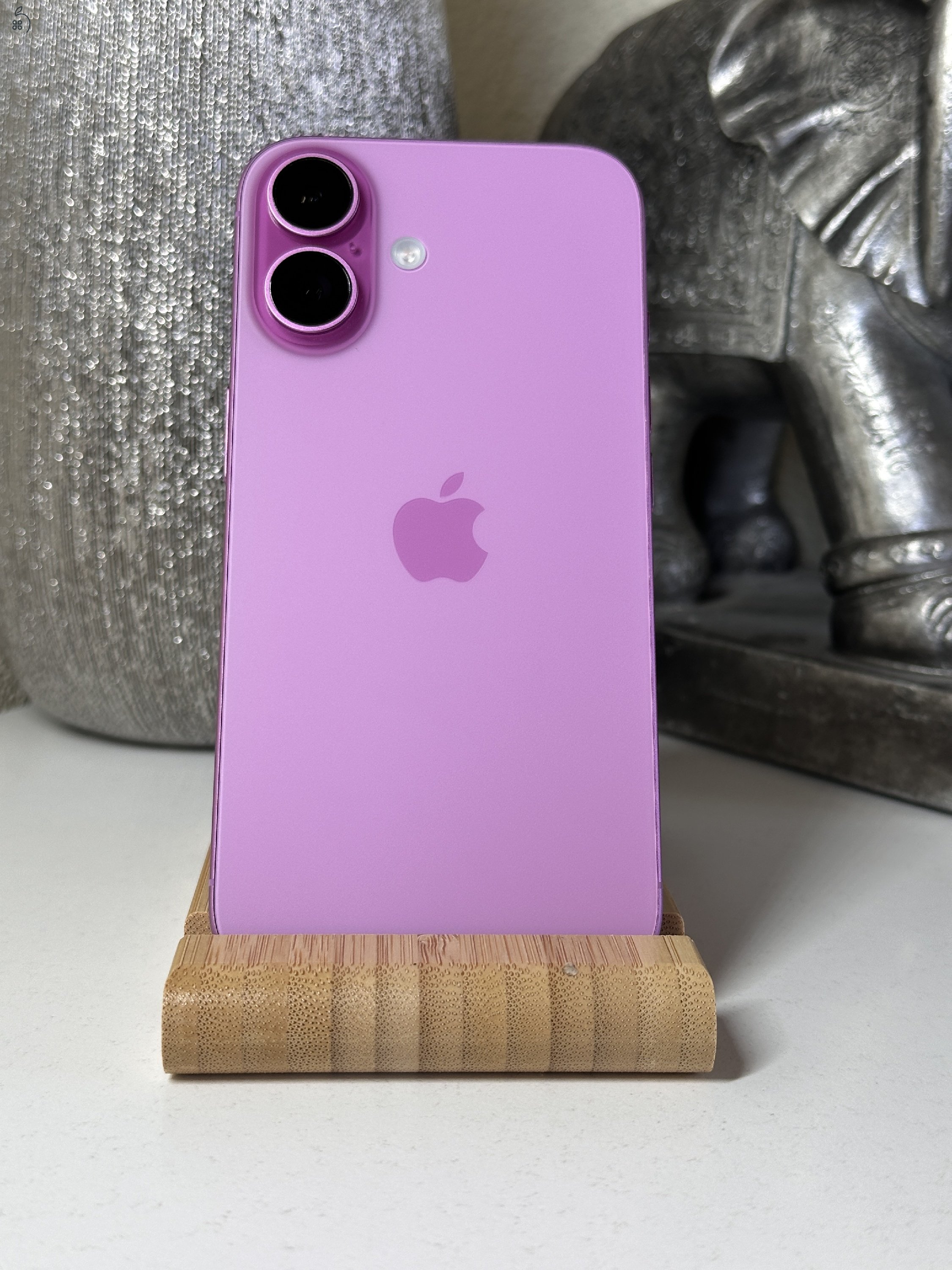  iPhone 16 Plus 256GB Rózsaszín, Független - Garancia, Számla 