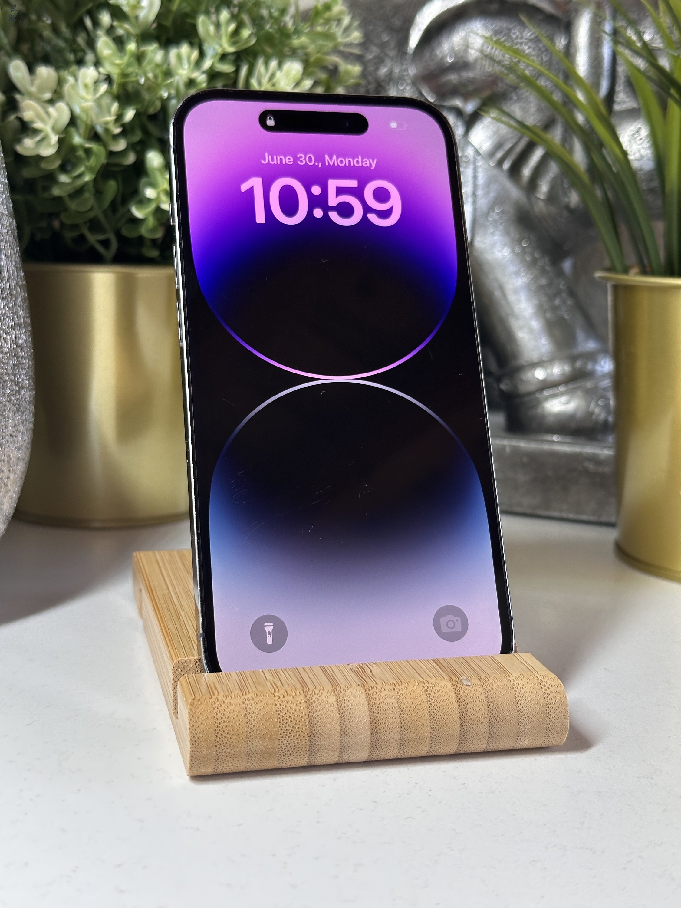  iPhone 14 Pro 256GB Lila, Független - Garancia, Számla 