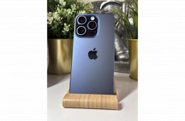  iPhone 15 Pro 256GB Kék, Független - Garancia, Számla 