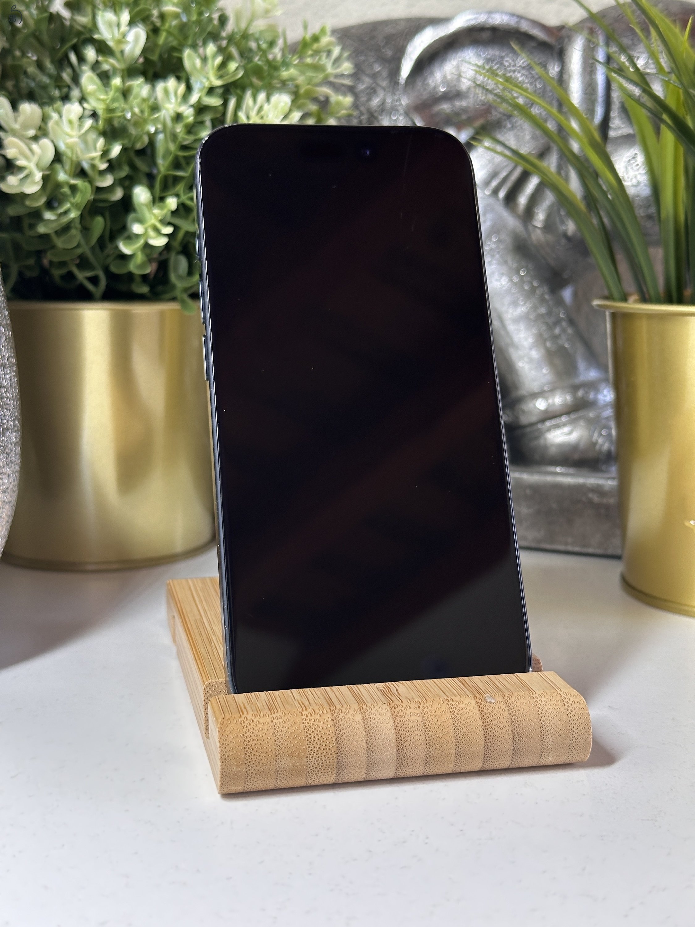  iPhone 15 Pro 256GB Kék, Független - Garancia, Számla 