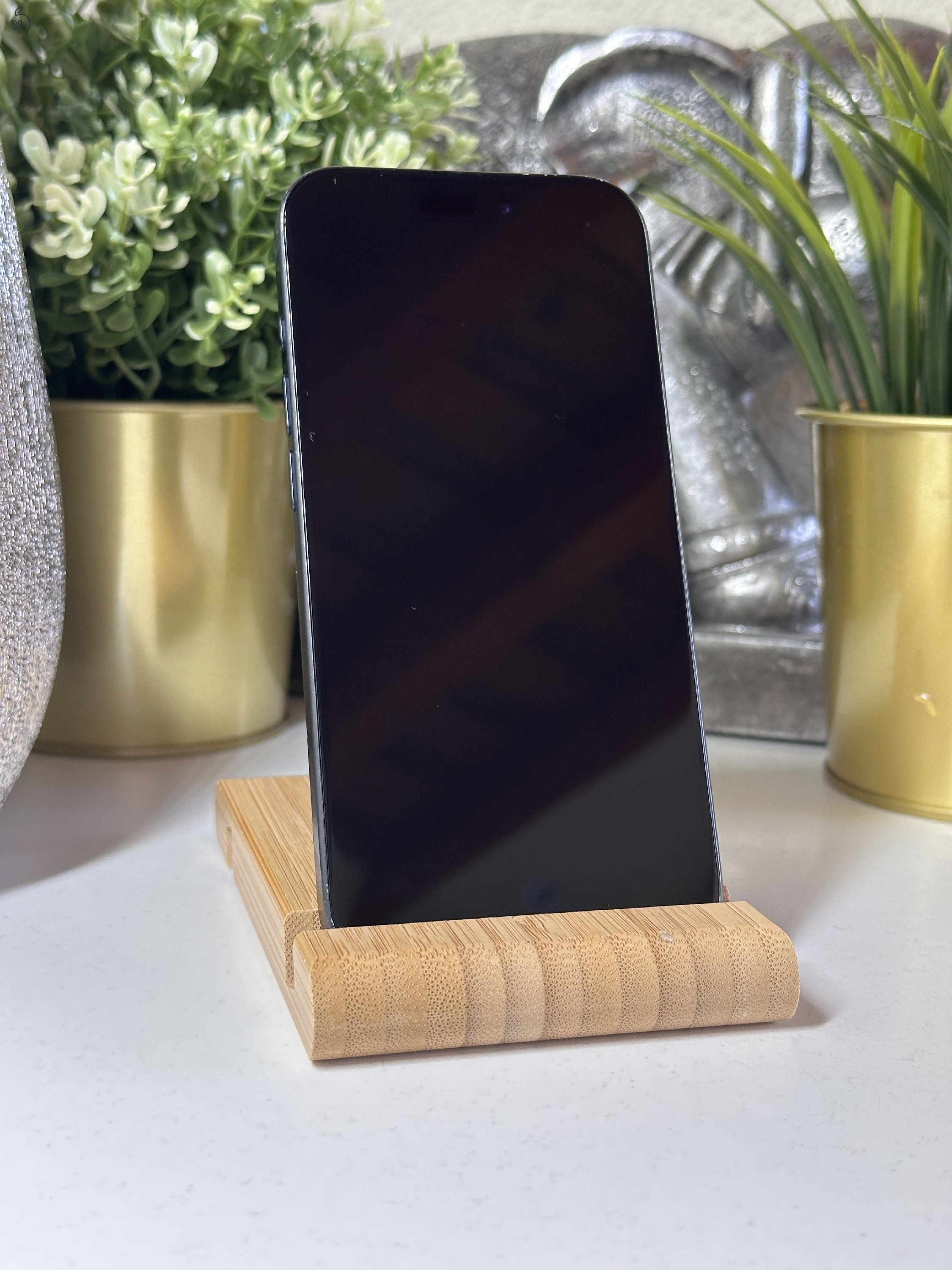  iPhone 15 Pro 256GB Kék, Független - Garancia, Számla 
