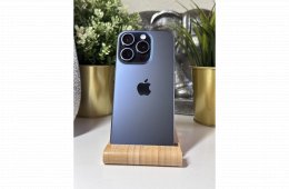  iPhone 15 Pro 256GB Kék, Független - Garancia, Számla 