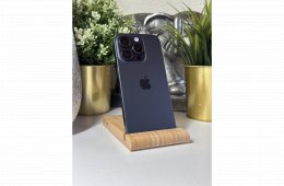  iPhone 15 Pro 256GB Kék, Független - Garancia, Számla 