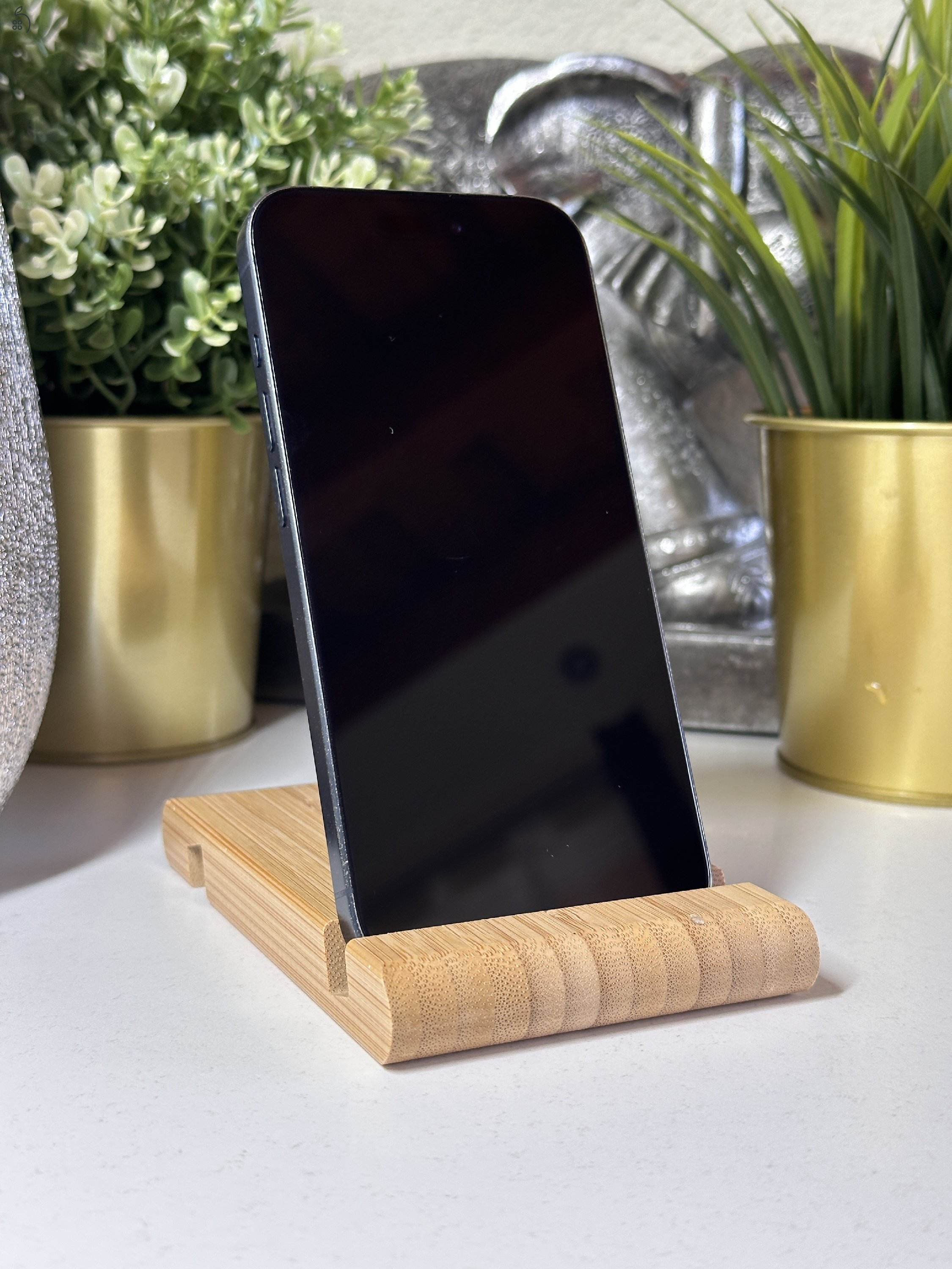  iPhone 15 Pro 256GB Kék, Független - Garancia, Számla 