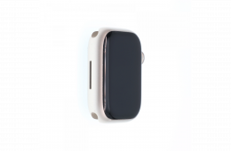 !! 1 ÉV GARANCIA !! Apple Watch Series 7 Starlight 41mm Wifi+Cell