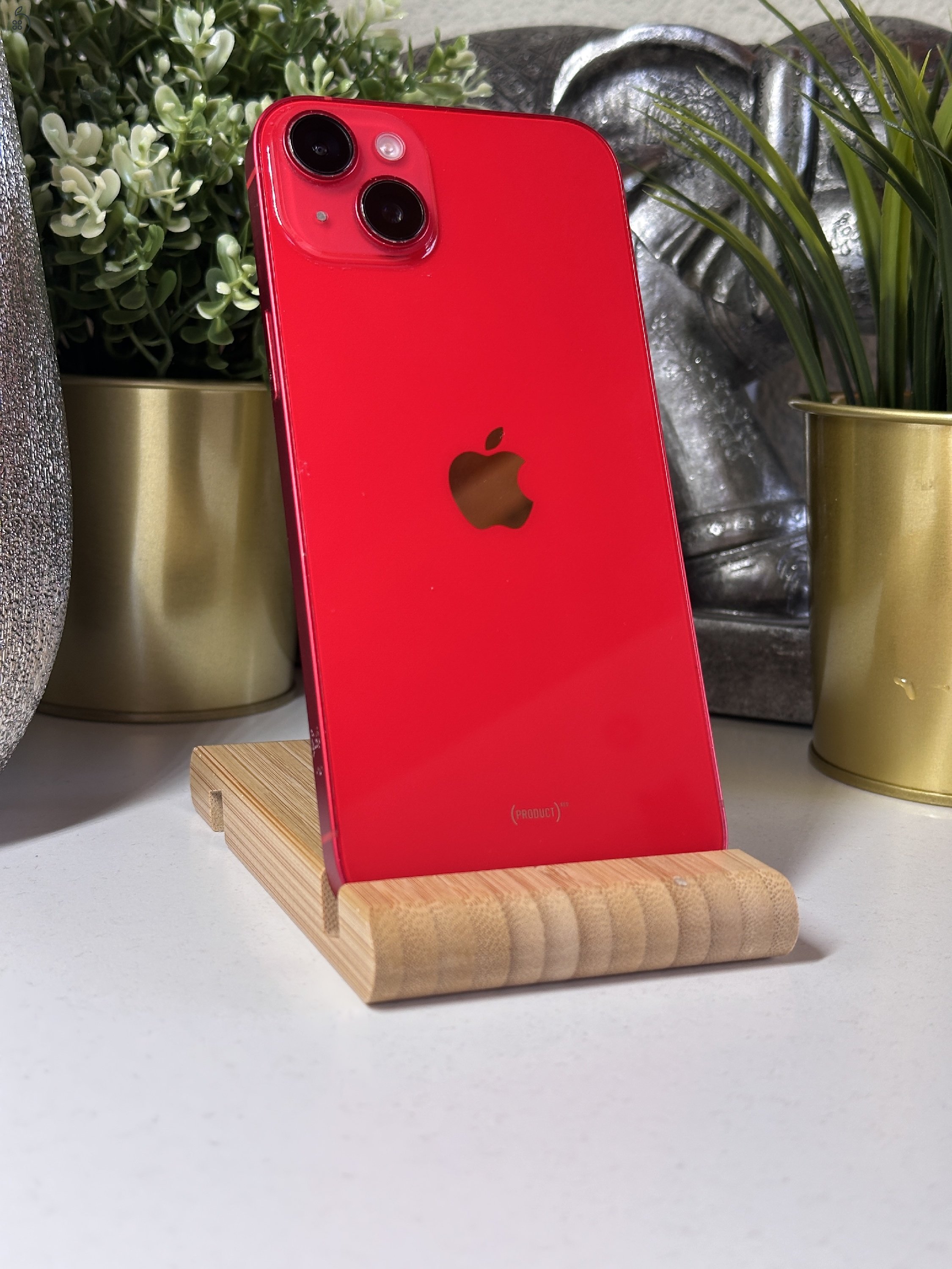  iPhone 14 Plus 128GB Piros, Független - Garancia, Számla 