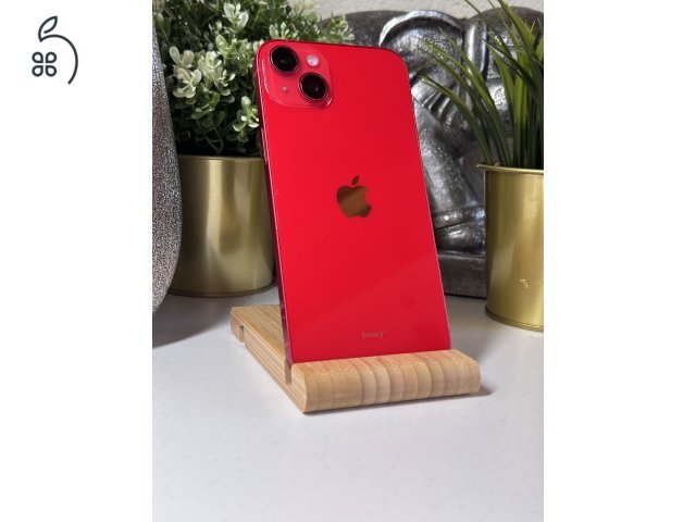  iPhone 14 Plus 128GB Piros, Független - Garancia, Számla 