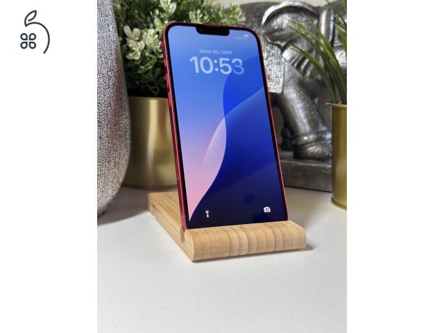  iPhone 14 Plus 128GB Piros, Független - Garancia, Számla 