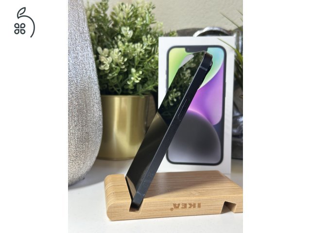  iPhone 14 128GB Fekete, Független - Garancia, Számla 