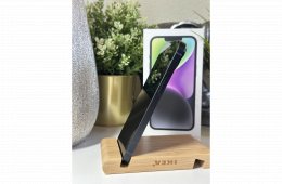  iPhone 14 128GB Fekete, Független - Garancia, Számla 