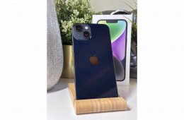  iPhone 14 128GB Fekete, Független - Garancia, Számla 