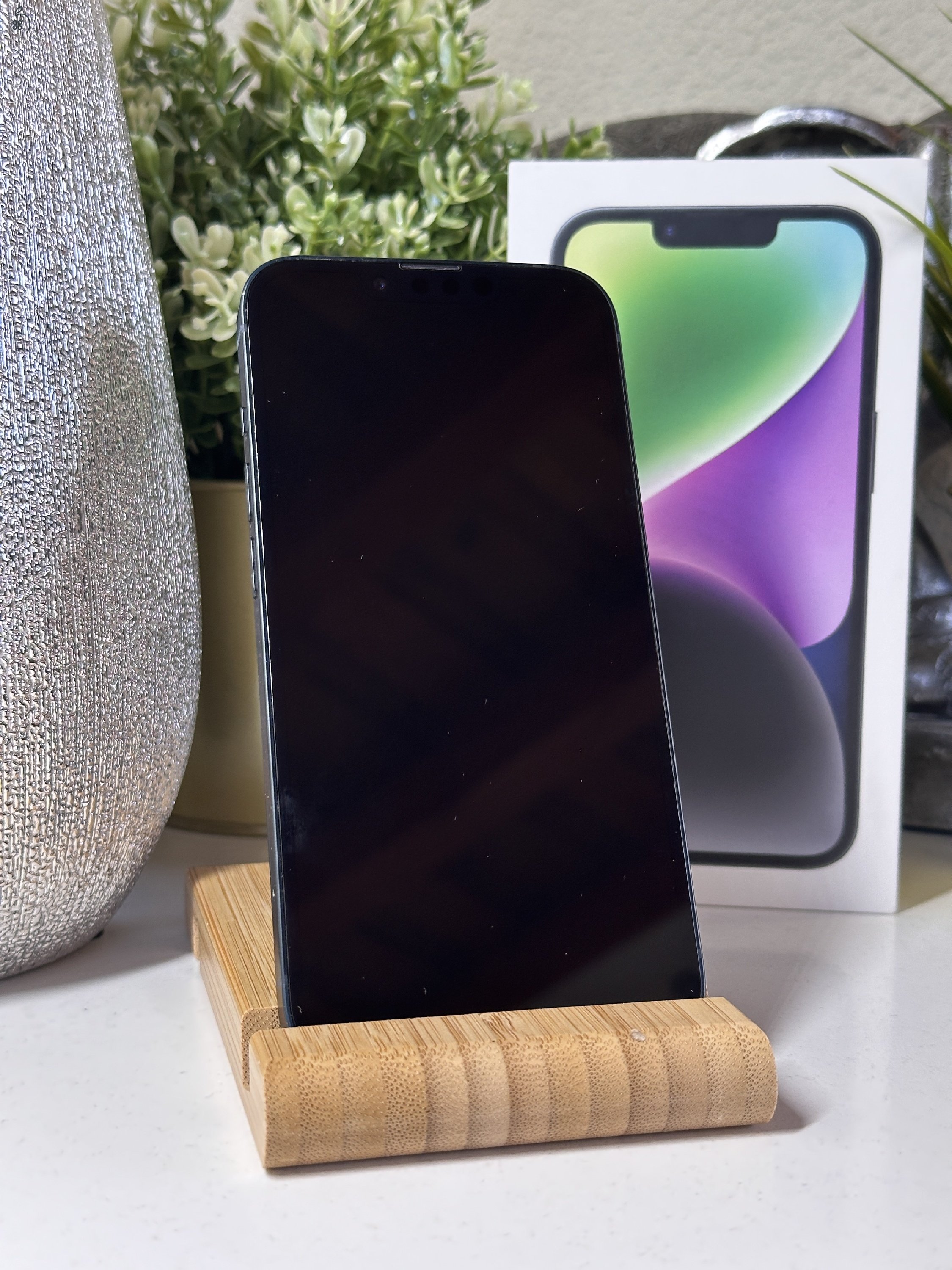  iPhone 14 128GB Fekete, Független - Garancia, Számla 