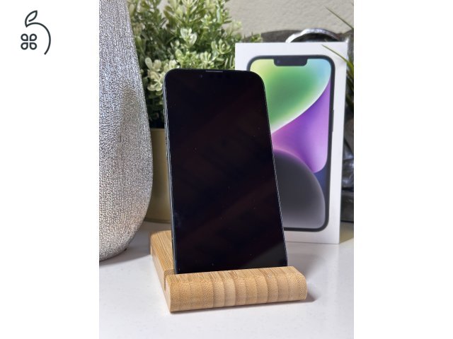  iPhone 14 128GB Fekete, Független - Garancia, Számla 