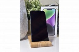  iPhone 14 128GB Fekete, Független - Garancia, Számla 