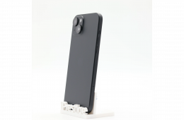 + Ajándékkal és 1 év garanciával! Felújított iPhone 15 Plus 128 GB Black