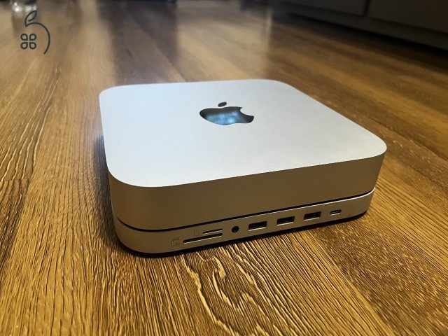 Mac mini M1 (8GB/512GB) + Satechi Type-C Hub Állvány (Újszerű)