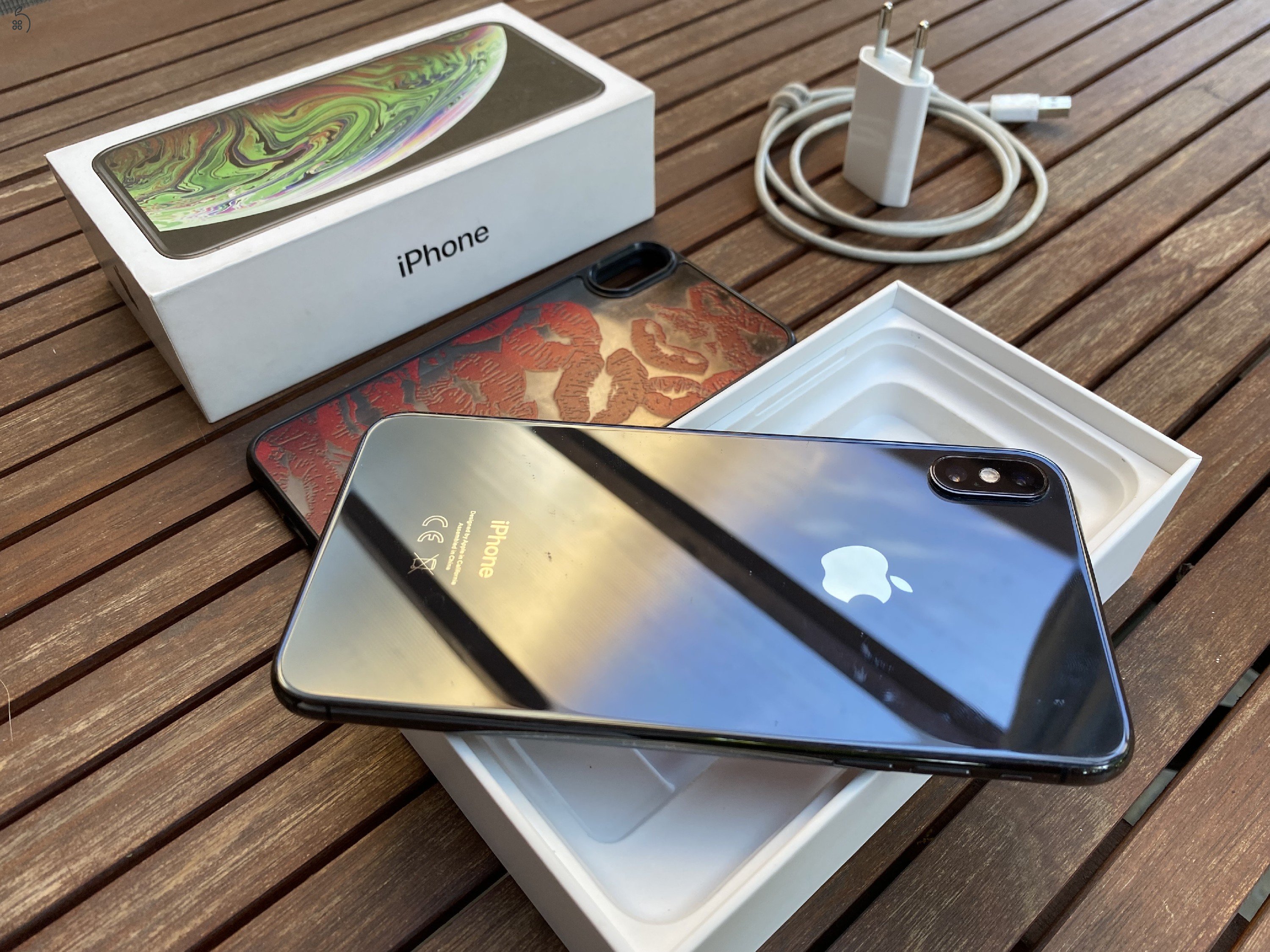 Apple iPhone XS Max - 256 GB - Fekete - Független 