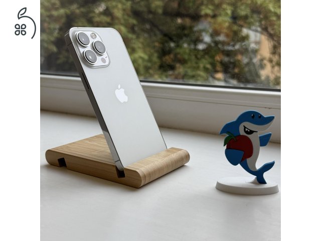 HIBÁTLAN iPhone 13 Pro 128GB Silver - 1 ÉV GARANCIA, Kártyafüggetlen, MS2078