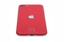 !! 1 ÉV GARANCIA !! Apple iPhone SE (2020) 64 GB PRODUCT RED 100%
