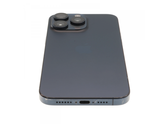 !! 1 ÉV GARANCIA !! Apple iPhone 15 Pro Max 256 GB Blue Titanium 91%