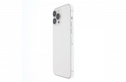 !! 1 ÉV GARANCIA !! Apple iPhone 13 Pro Max 128 GB Silver 100%