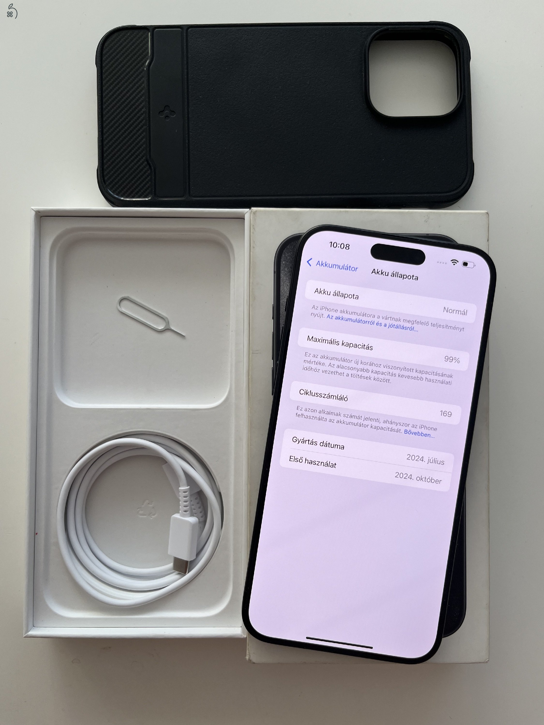 iPhone 15 Pro Max 256GB Apple garancia!