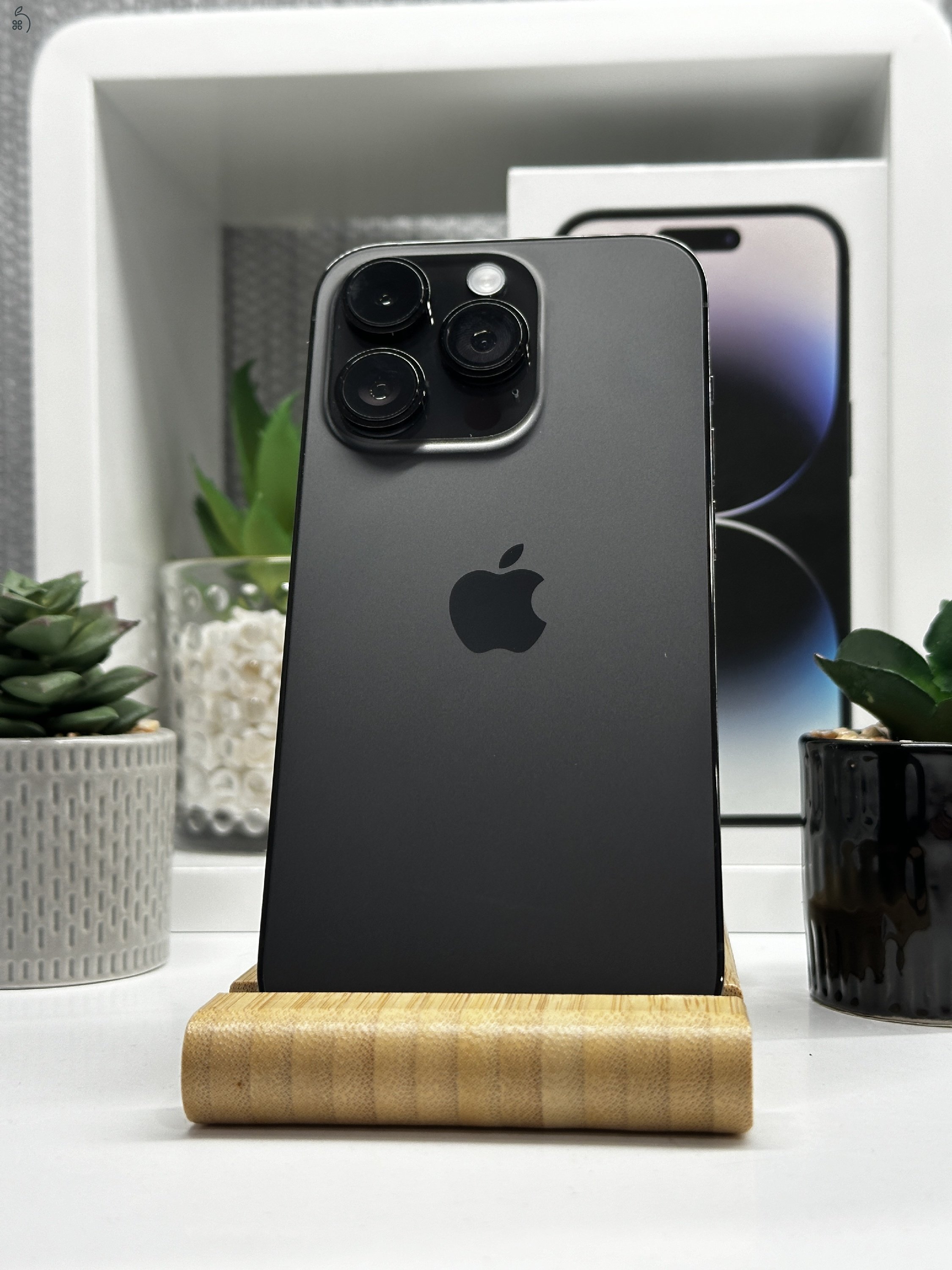  iPhone 14 Pro 128GB Fekete, Független - Garancia, Számla 
