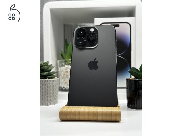  iPhone 14 Pro 128GB Fekete, Független - Garancia, Számla 