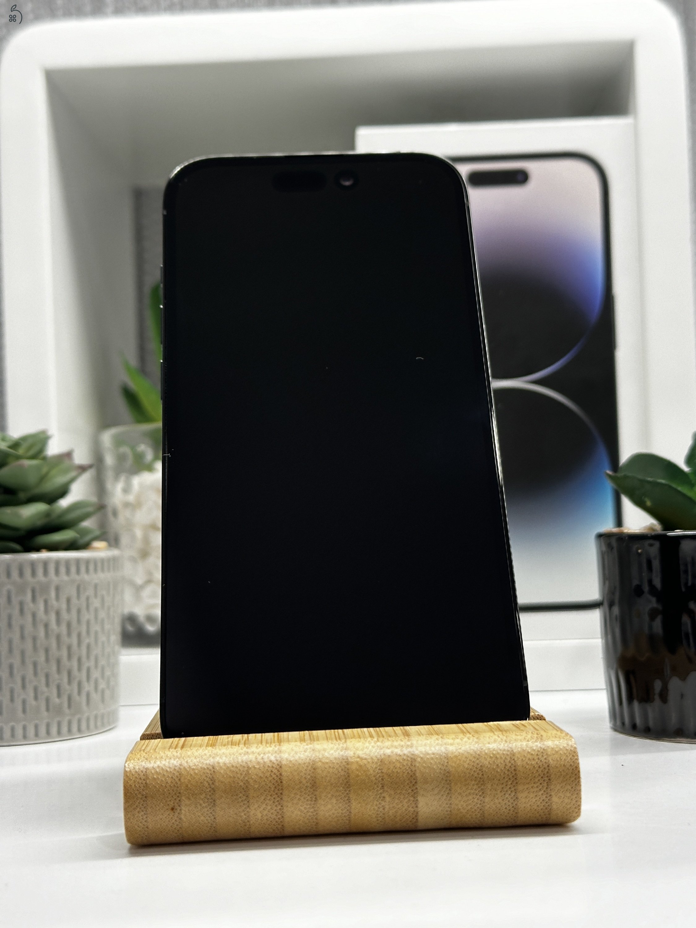  iPhone 14 Pro 128GB Fekete, Független - Garancia, Számla 